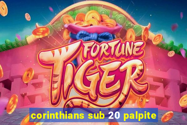 corinthians sub 20 palpite